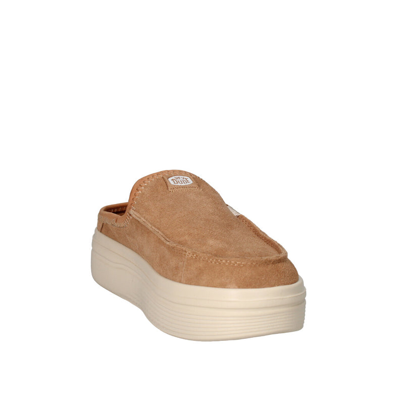 HEY DUDE SABOT Donna AUSTIN LIFT CLASSIC TAN CUOIO