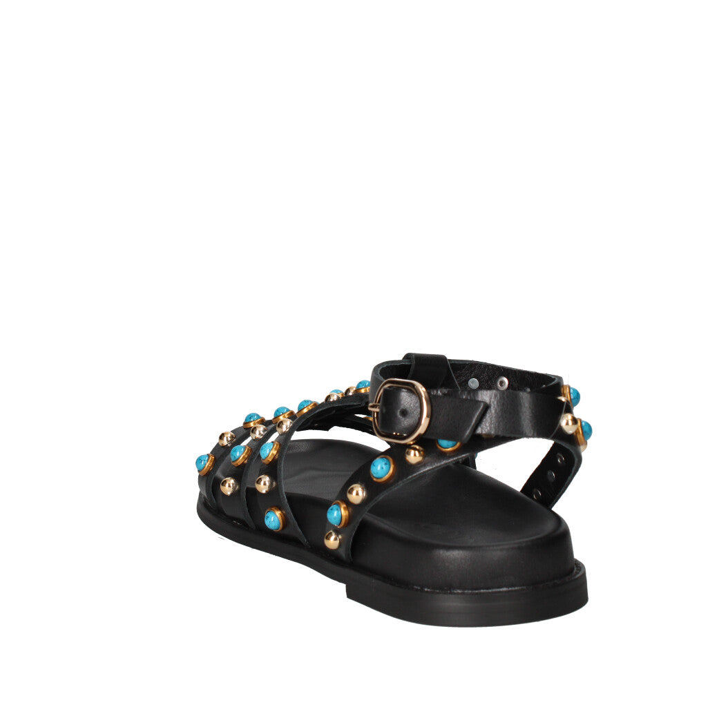 INUOVO SANDALO Donna D51002 NERO