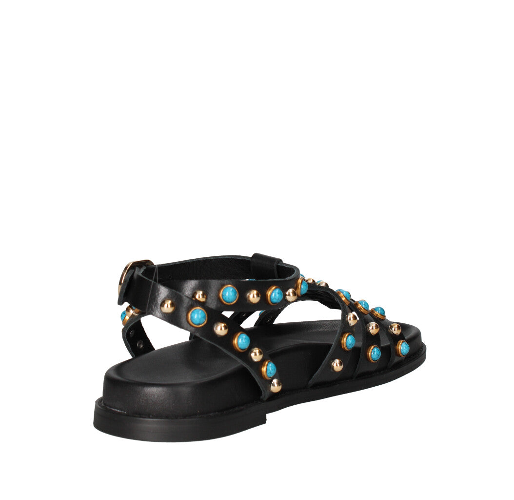 INUOVO SANDALO Donna D51002 NERO