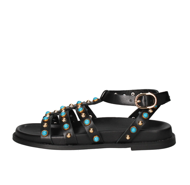 INUOVO SANDALO Donna D51002 NERO