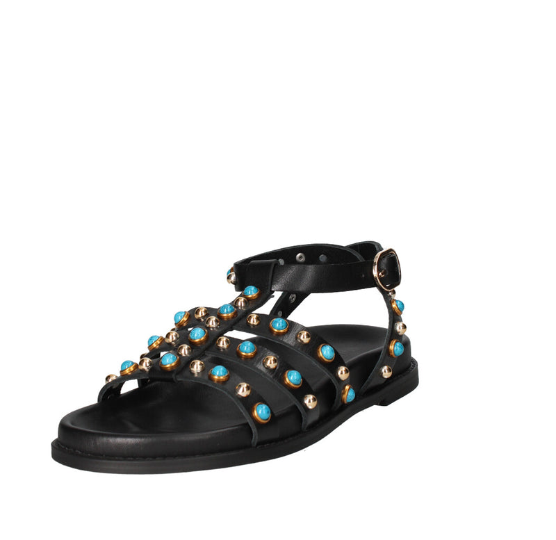 INUOVO SANDALO Donna D51002 NERO