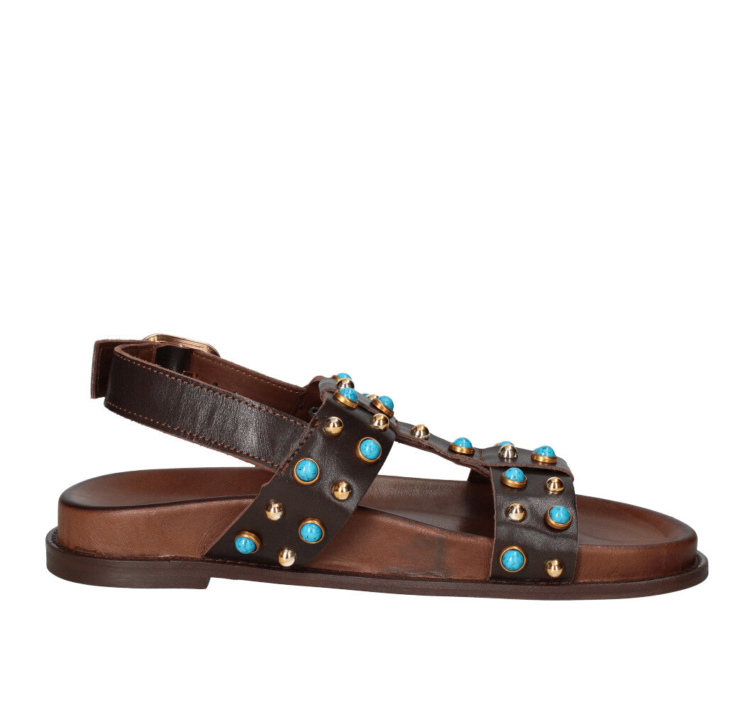 INUOVO SANDALO Donna D51009 T MORO