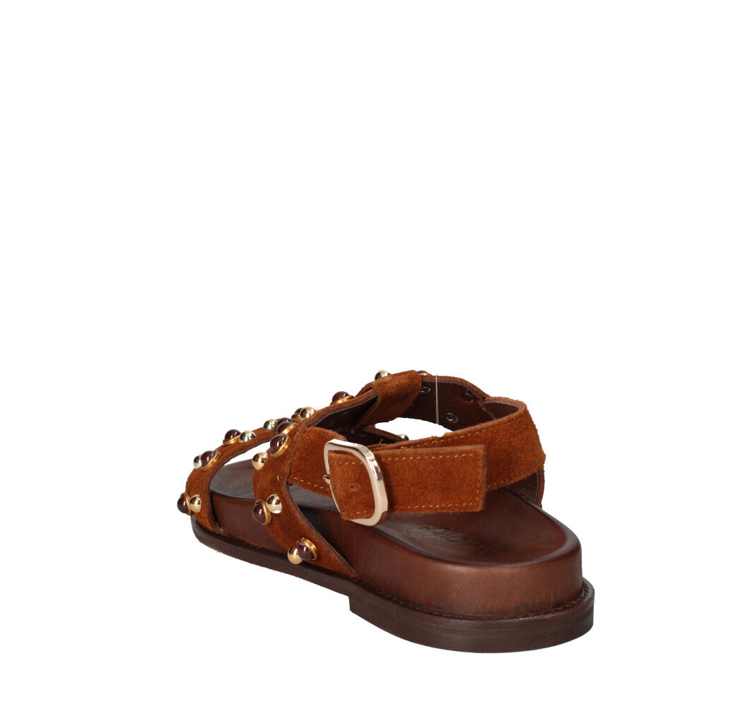 INUOVO SANDALO Donna D51009 MARRONE