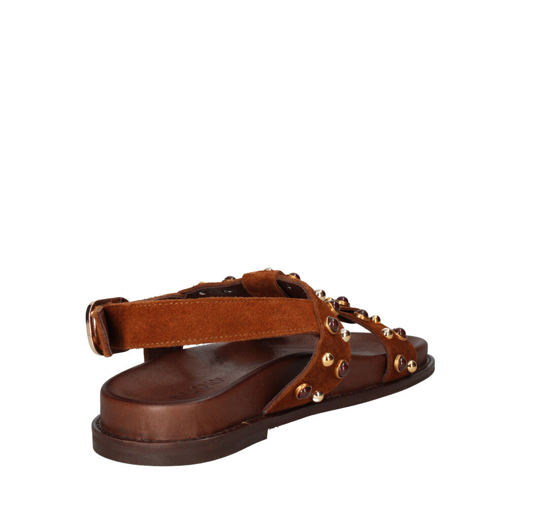 INUOVO SANDALO Donna D51009 MARRONE