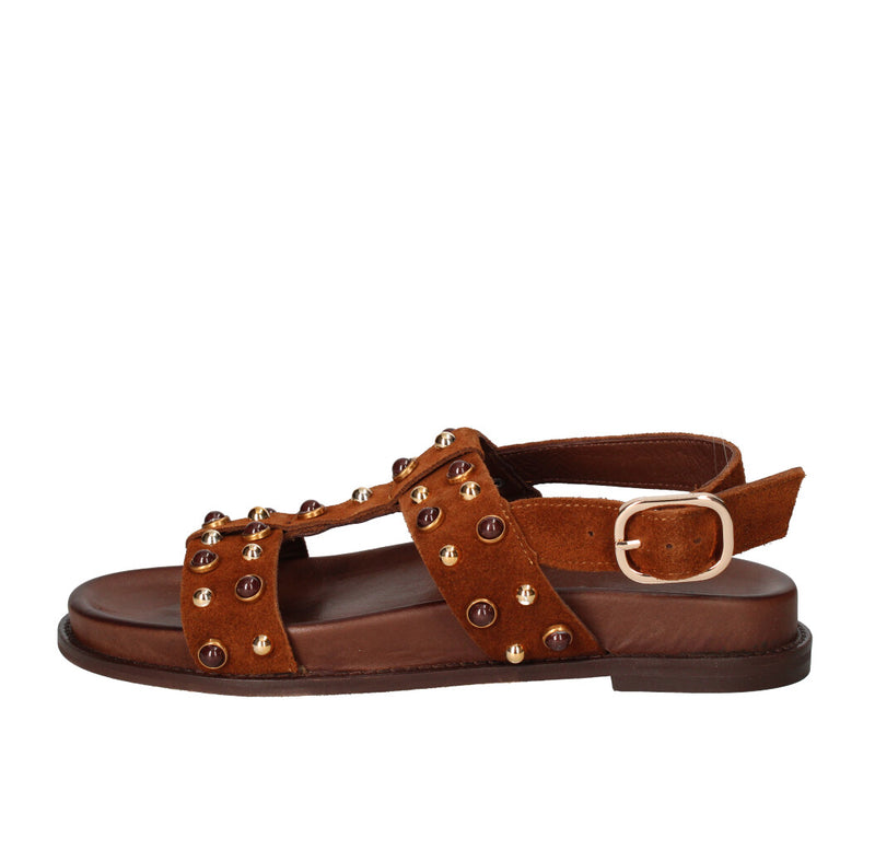 INUOVO SANDALO Donna D51009 MARRONE