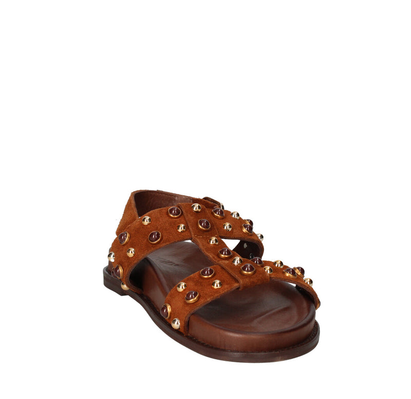 INUOVO SANDALO Donna D51009 MARRONE