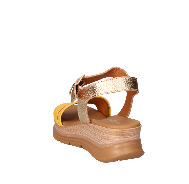 PAULA URBAN SANDALO Donna 24-736 GIALLO E ORO