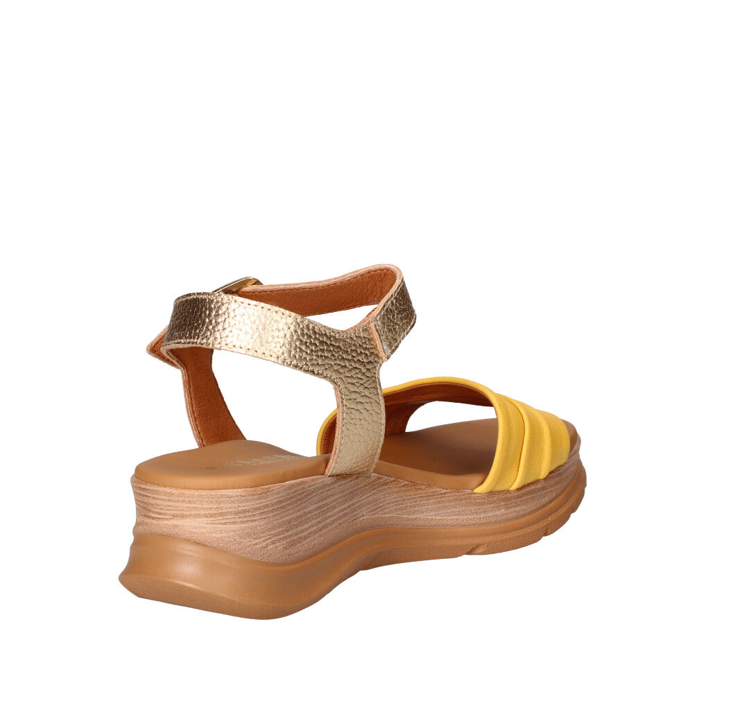 PAULA URBAN SANDALO Donna 24-736 GIALLO E ORO