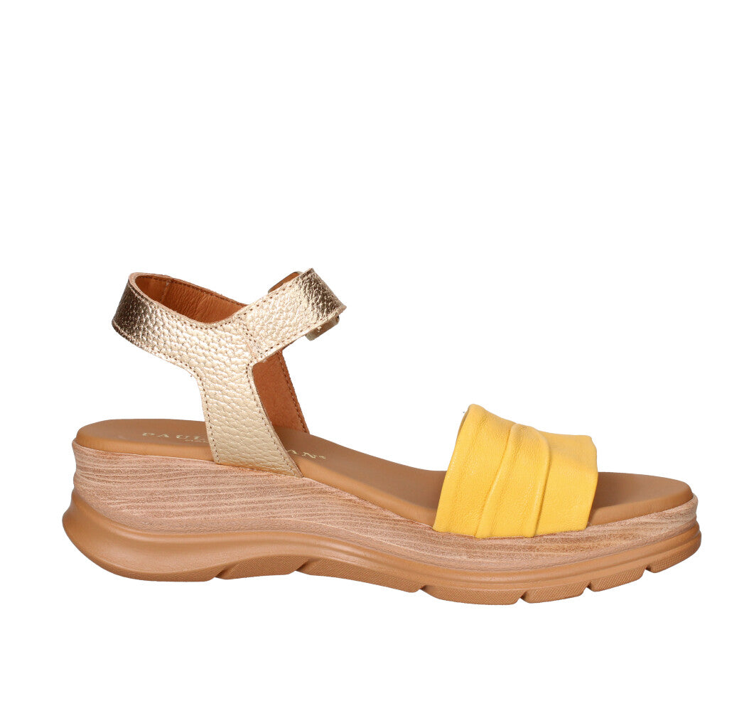 PAULA URBAN SANDALO Donna 24-736 GIALLO E ORO
