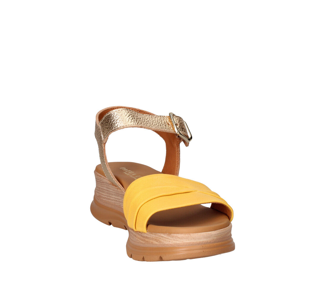 PAULA URBAN SANDALO Donna 24-736 GIALLO E ORO