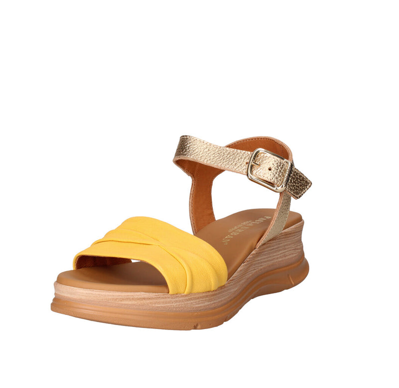 PAULA URBAN SANDALO Donna 24-736 GIALLO E ORO