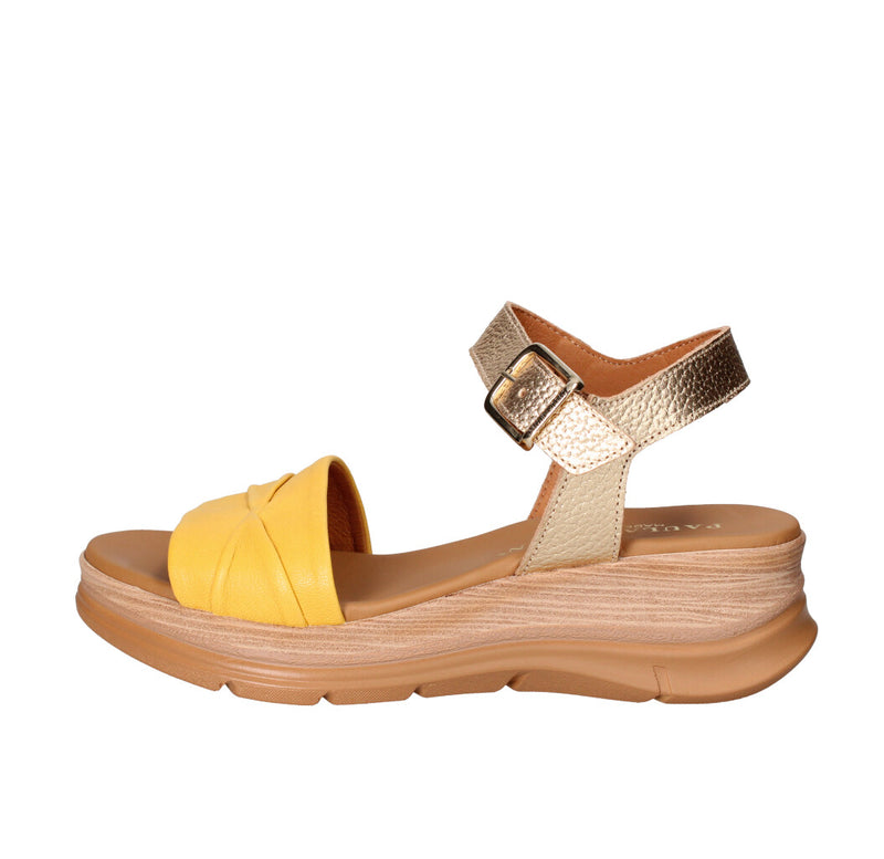 PAULA URBAN SANDALO Donna 24-736 GIALLO E ORO