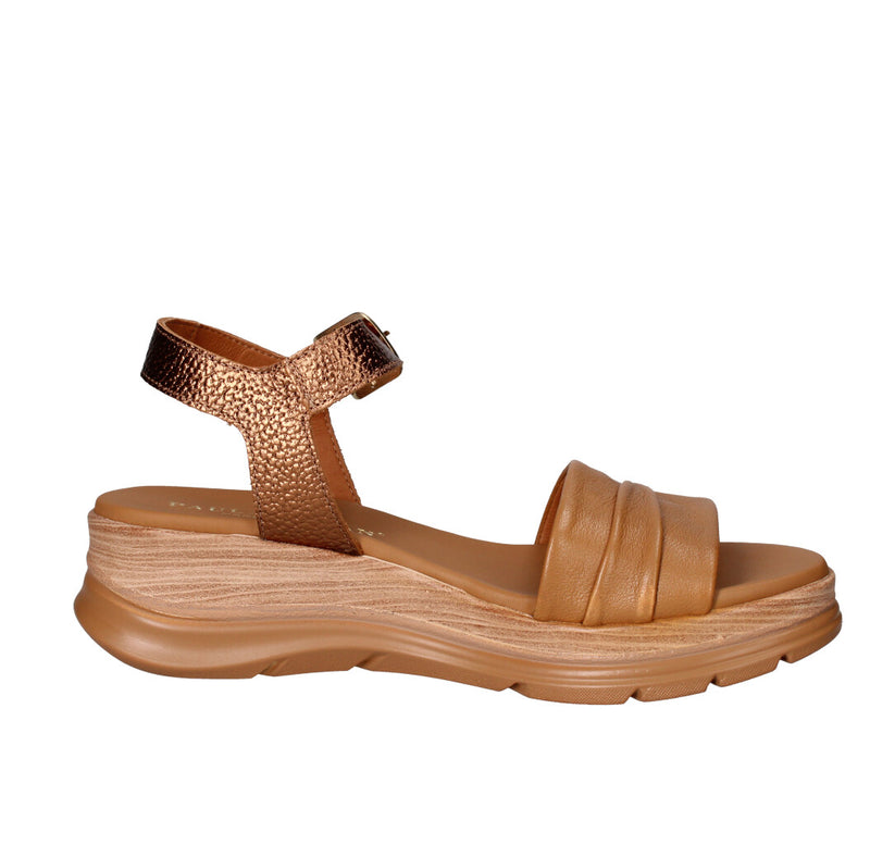 PAULA URBAN SANDALO Donna 24-736 CUOIO E BRONZO