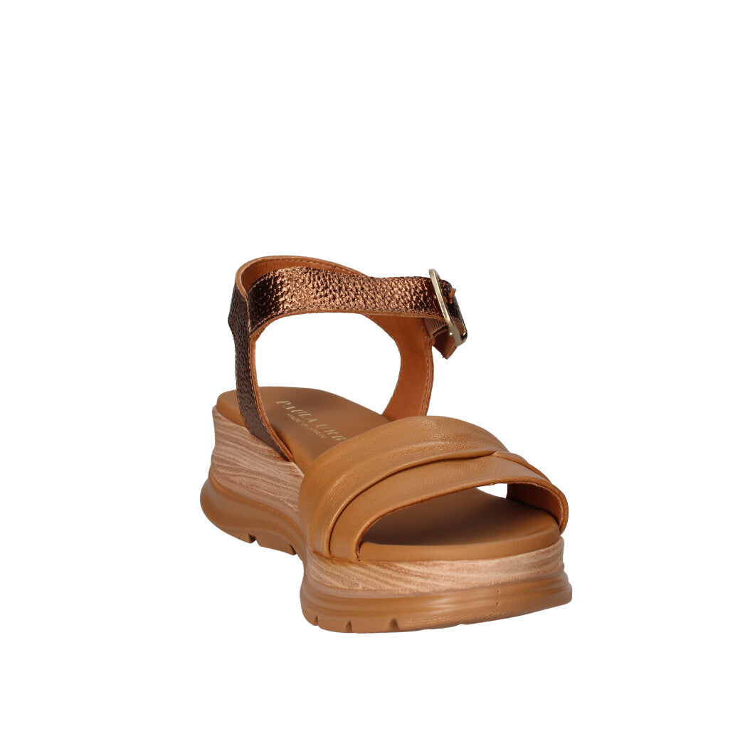 PAULA URBAN SANDALO Donna 24-736 CUOIO E BRONZO