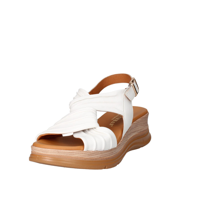 PAULA URBAN SANDALO Donna 24-776 BIANCO