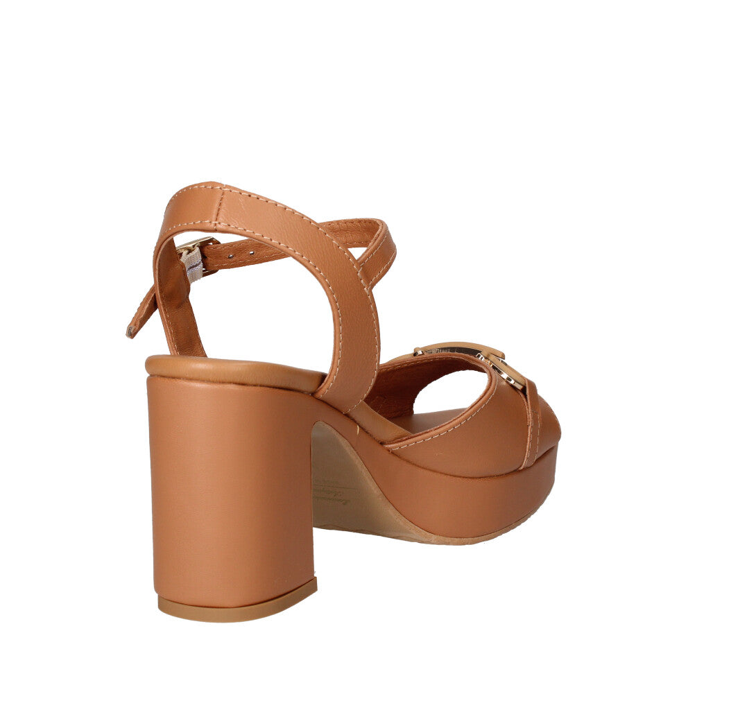 DAVID HARON SANDALO Donna E220ACC CUOIO