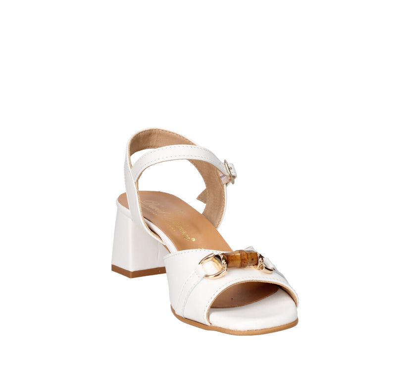 DAVID HARON SANDALO Donna 220T50 BIANCO