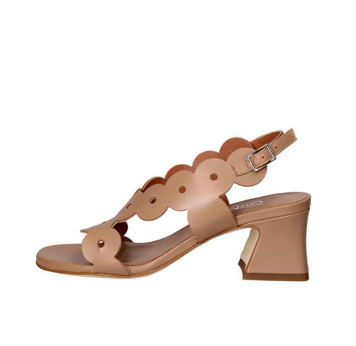 GRM SHOES SANDALO Donna 1018 CUOIO CHIARO