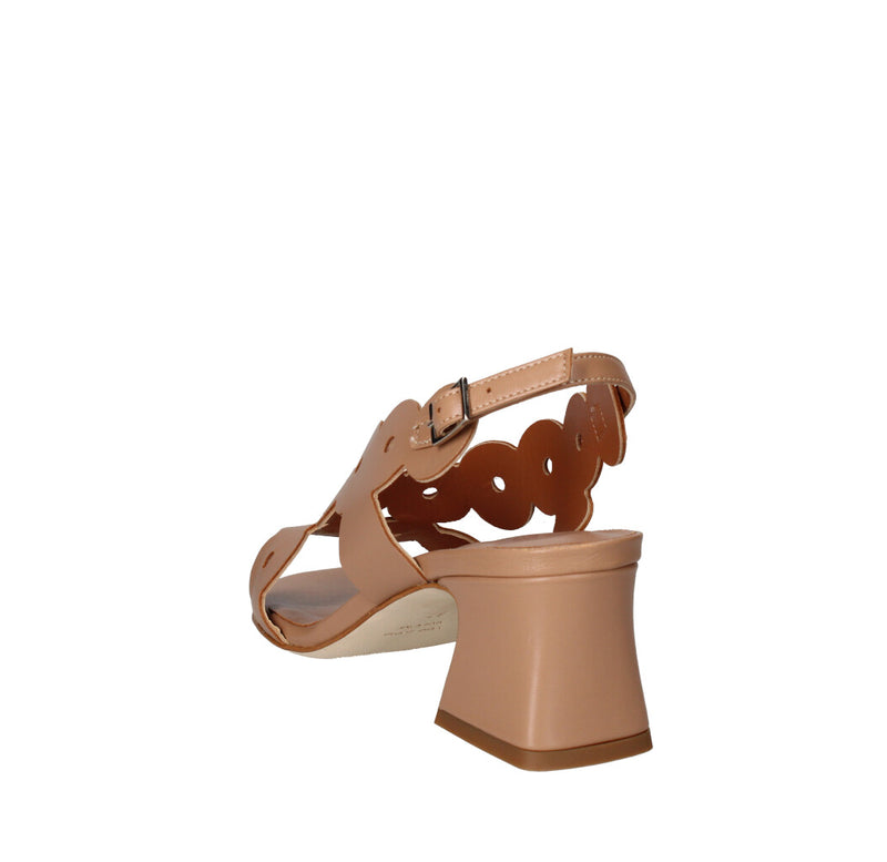 GRM SHOES SANDALO Donna 1018 CUOIO CHIARO