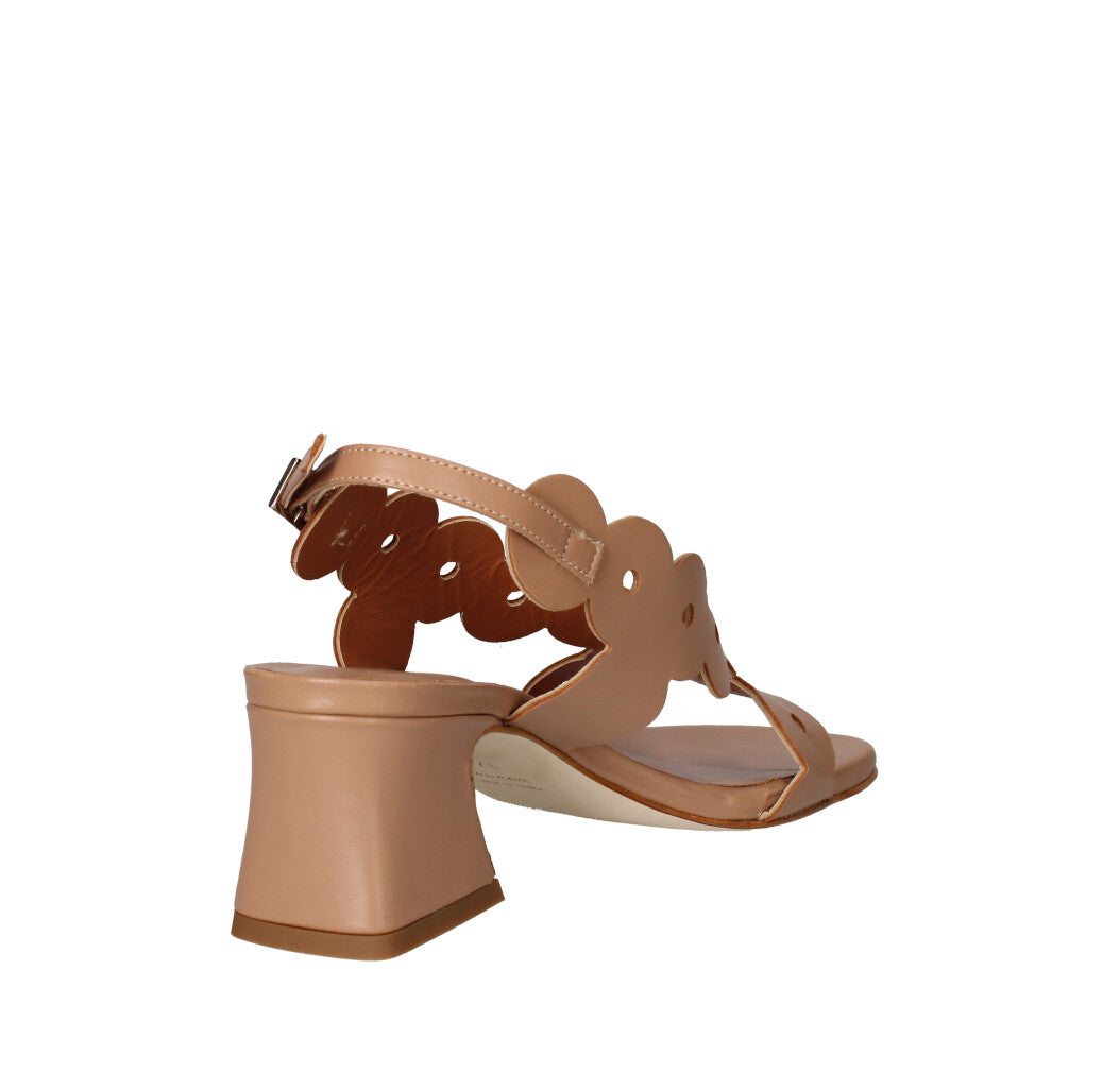 GRM SHOES SANDALO Donna 1018 CUOIO CHIARO