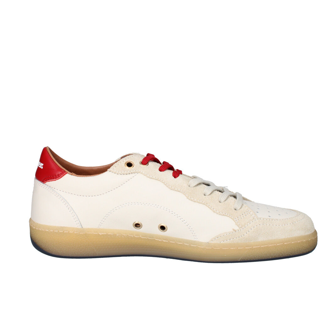 BLAUER. U.S.A. SNEAKERS  S5MURRAY01/VIL WHITE/RED/NAVY