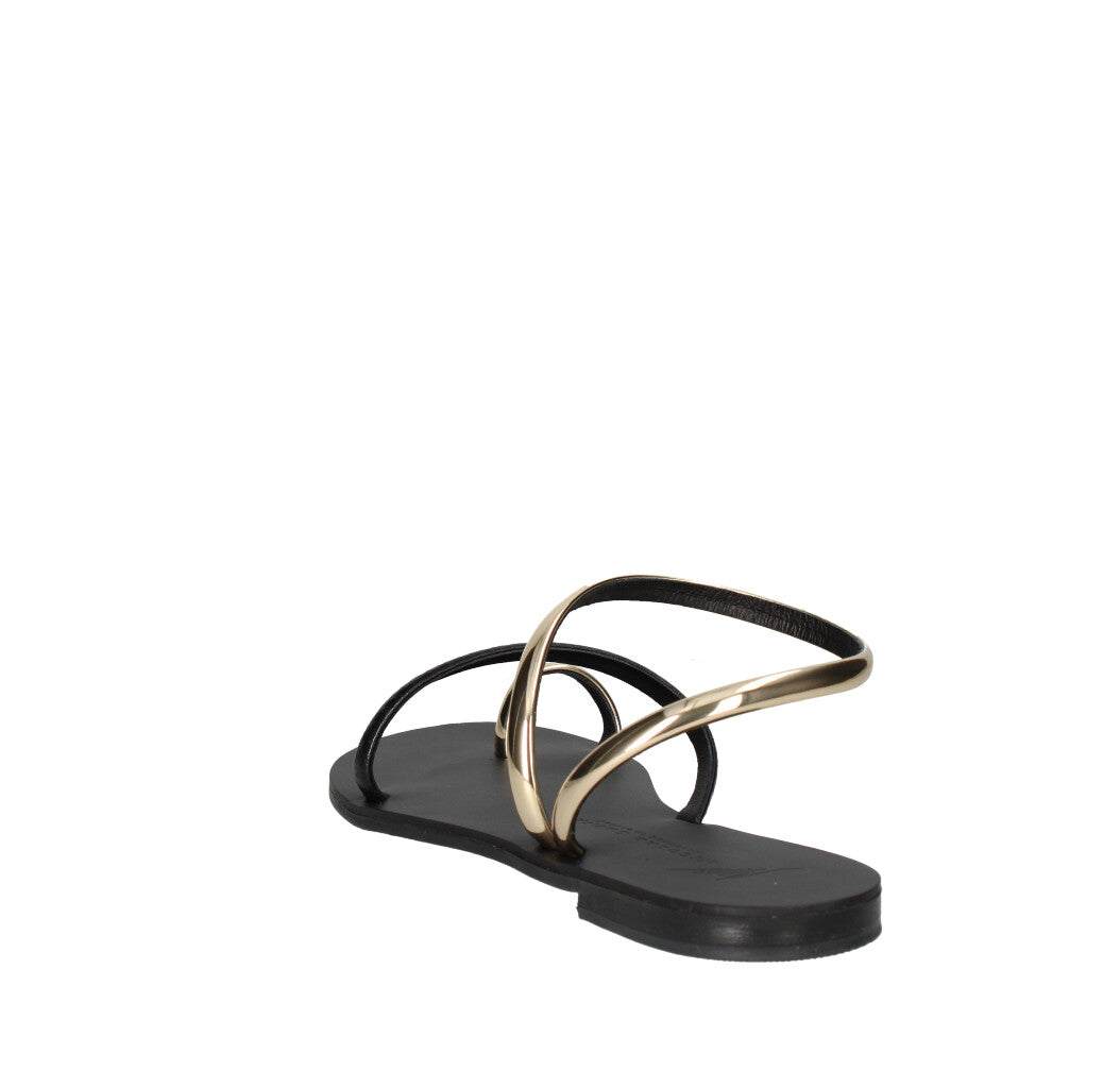 NICOLAS LAINAS INFRADITO Donna 963-T NERO E ORO