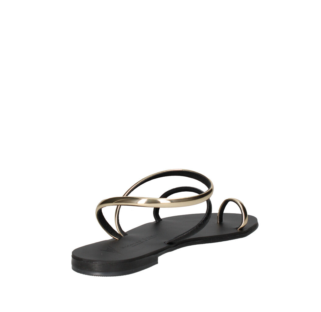 NICOLAS LAINAS INFRADITO Donna 963-T NERO E ORO