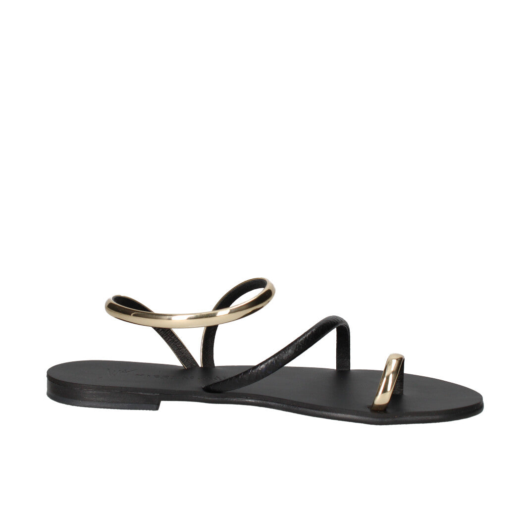 NICOLAS LAINAS INFRADITO Donna 963-T NERO E ORO
