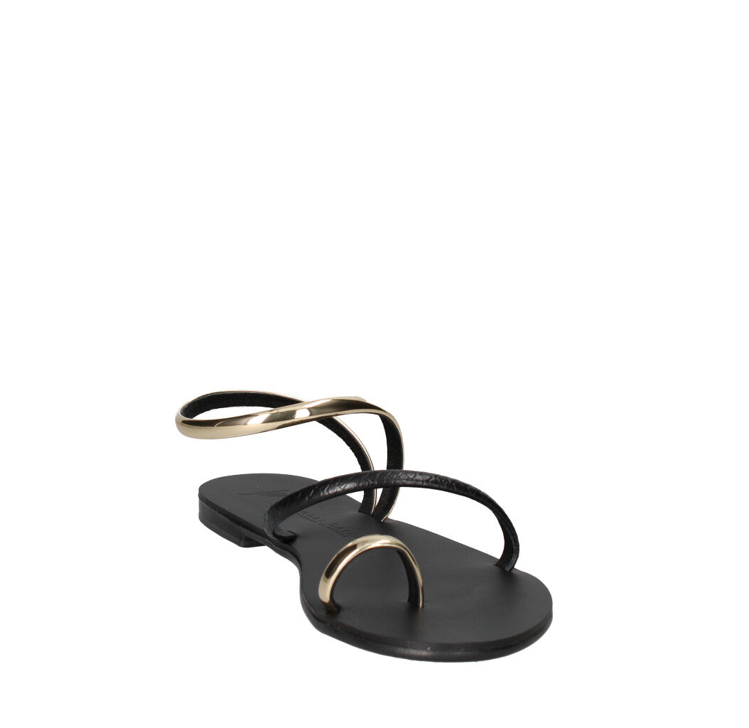NICOLAS LAINAS INFRADITO Donna 963-T NERO E ORO