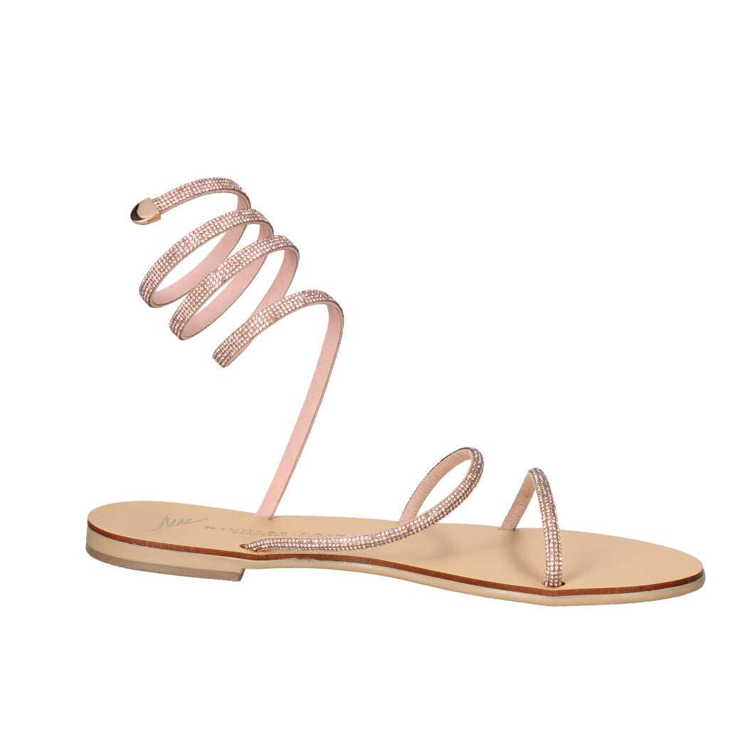 NICOLAS LAINAS SANDALO Donna 64-CE NUDE