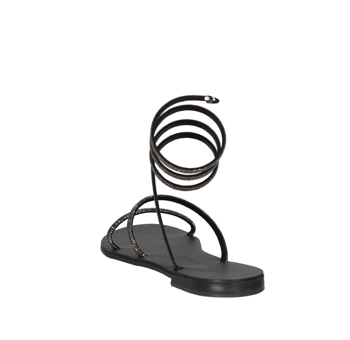 NICOLAS LAINAS SANDALO Donna 64-CE NERO