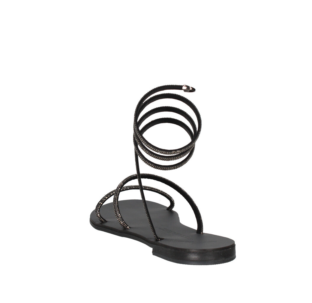 NICOLAS LAINAS SANDALO Donna 64-CE NERO