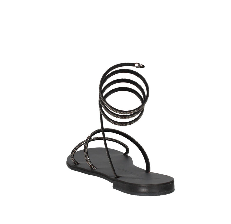 NICOLAS LAINAS SANDALO Donna 64-CE NERO