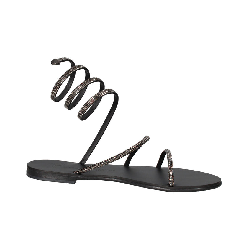 NICOLAS LAINAS SANDALO Donna 64-CE NERO