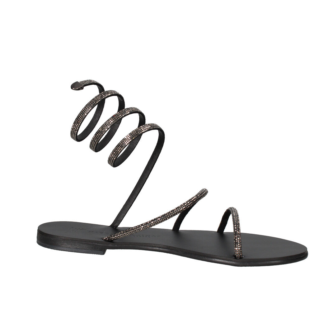 NICOLAS LAINAS SANDALO Donna 64-CE NERO