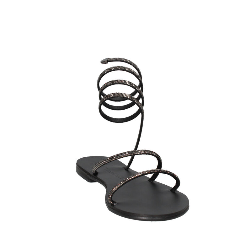 NICOLAS LAINAS SANDALO Donna 64-CE NERO