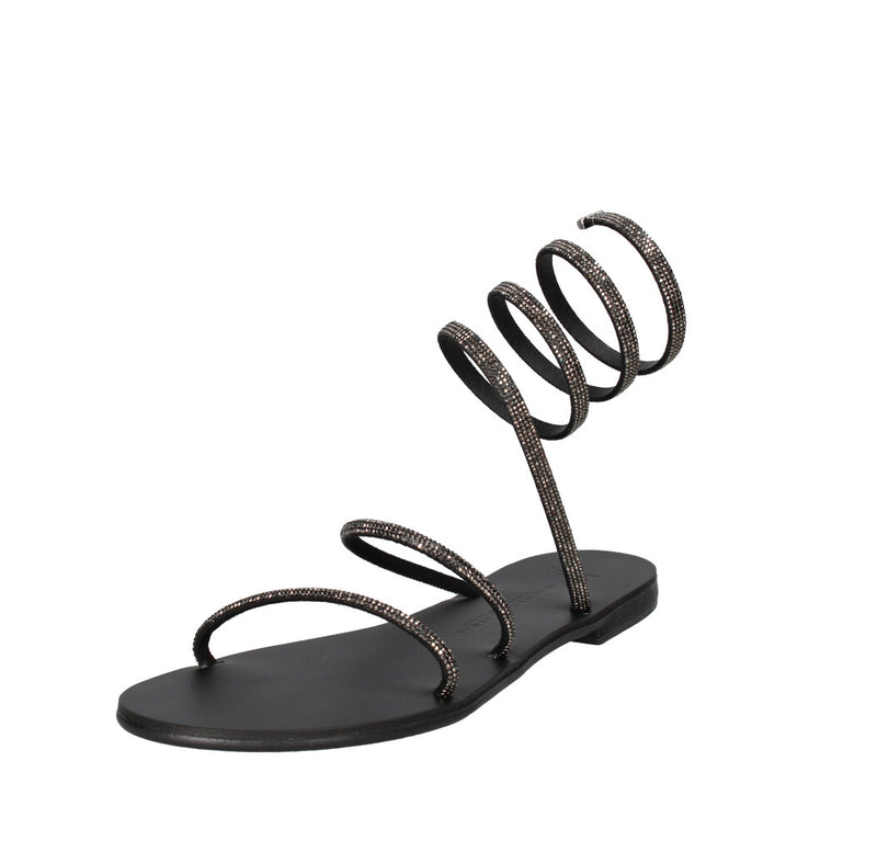 NICOLAS LAINAS SANDALO Donna 64-CE NERO