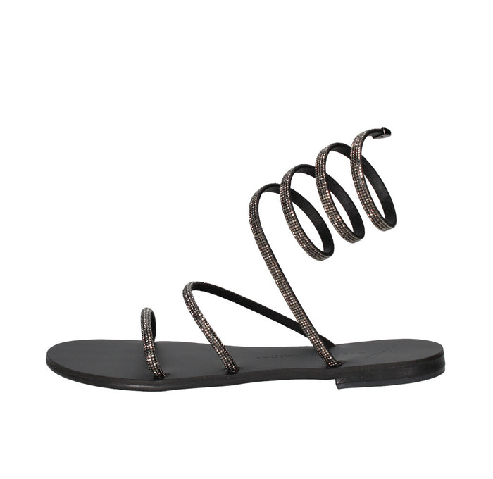 NICOLAS LAINAS SANDALO Donna 64-CE NERO