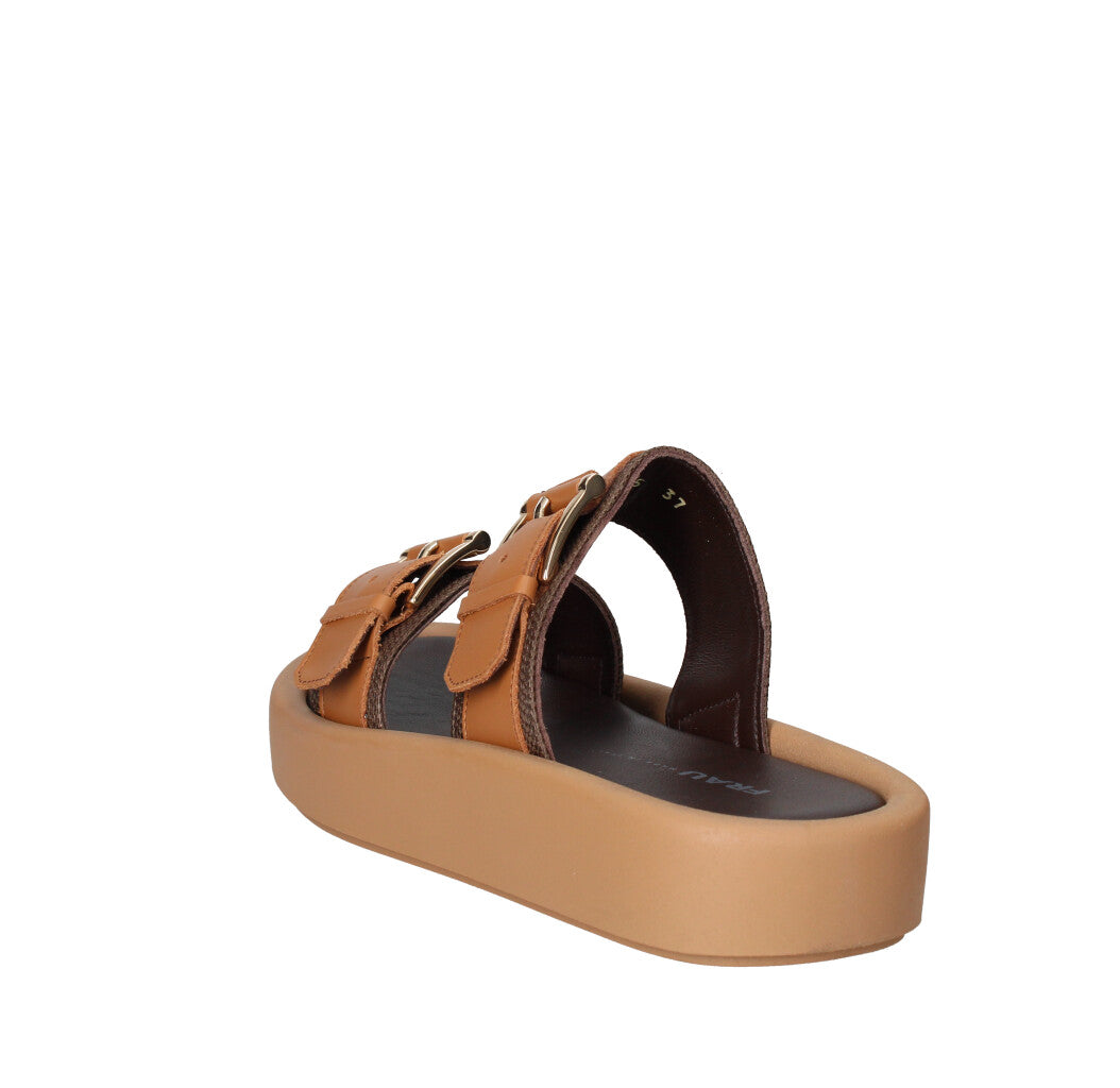 FRAU SANDALO Donna 88H5 T.MORO E CUOIO