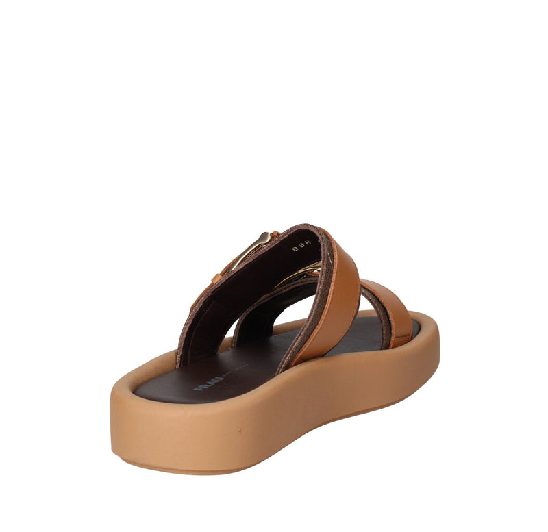 FRAU SANDALO Donna 88H5 T.MORO E CUOIO