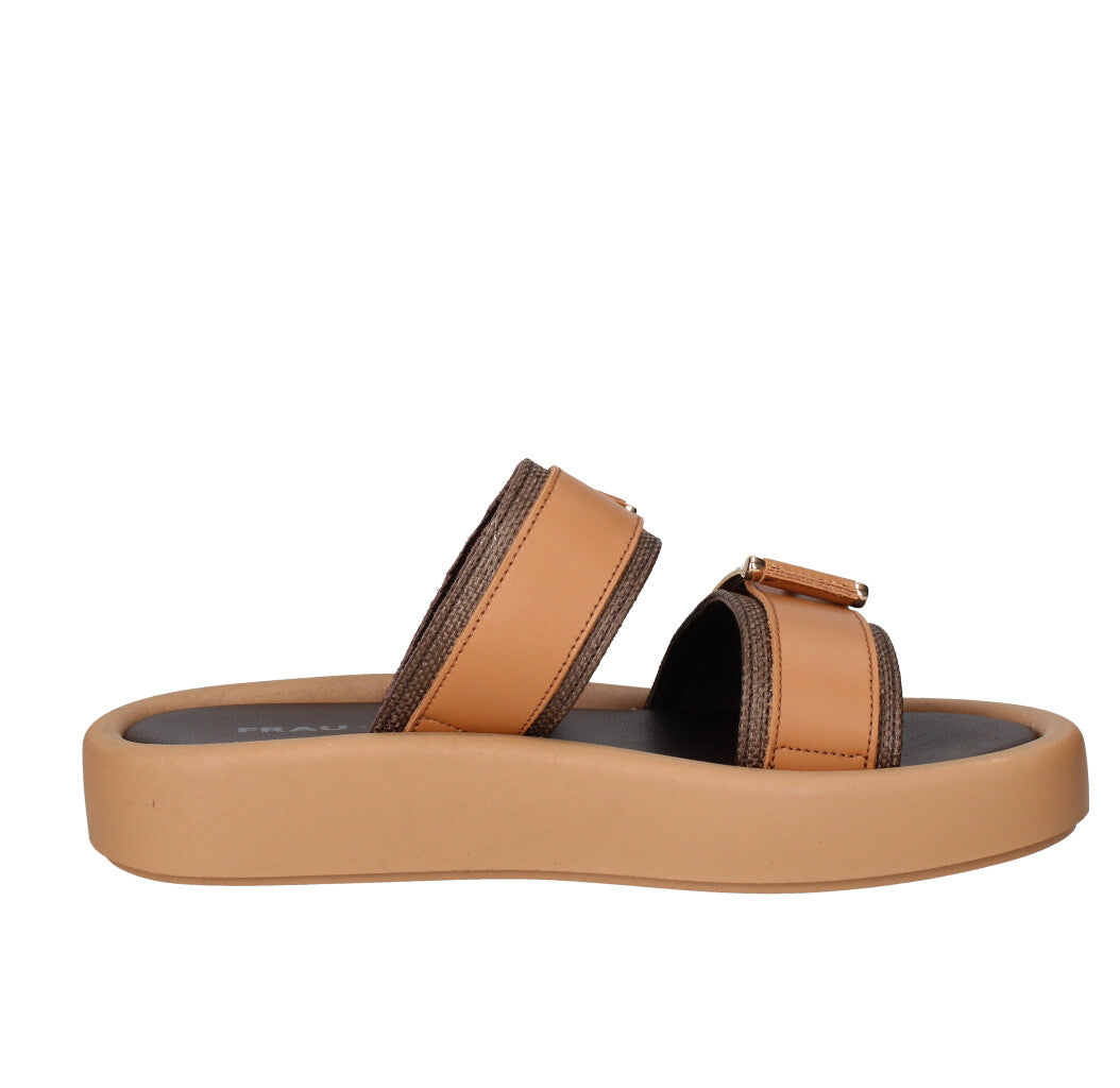 FRAU SANDALO Donna 88H5 T.MORO E CUOIO