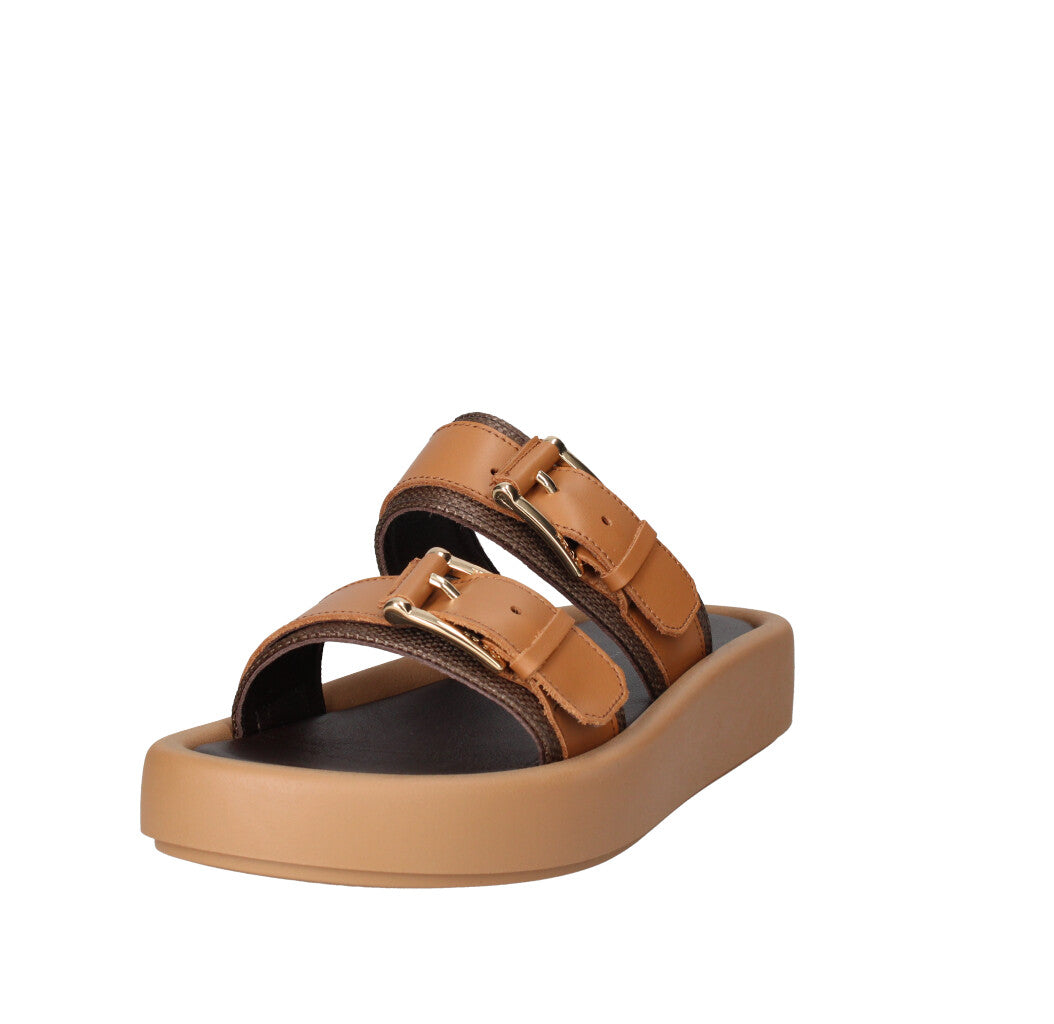 FRAU SANDALO Donna 88H5 T.MORO E CUOIO