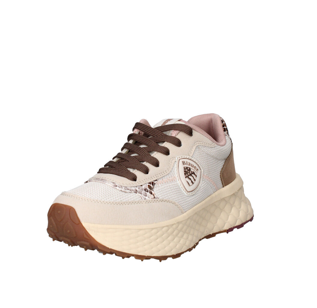 BLAUER. U.S.A. SNEAKERS Donna F5LYNN01/PYT CREMA