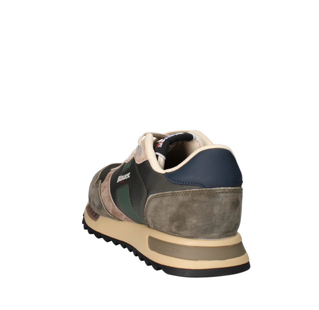 BLAUER. U.S.A. SNEAKERS  F5RYDER01/NYS VERDE MILITARE