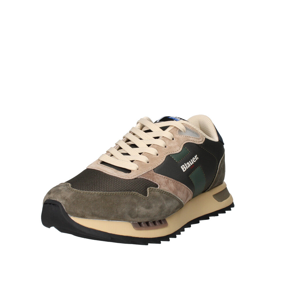 BLAUER. U.S.A. SNEAKERS  F5RYDER01/NYS VERDE MILITARE