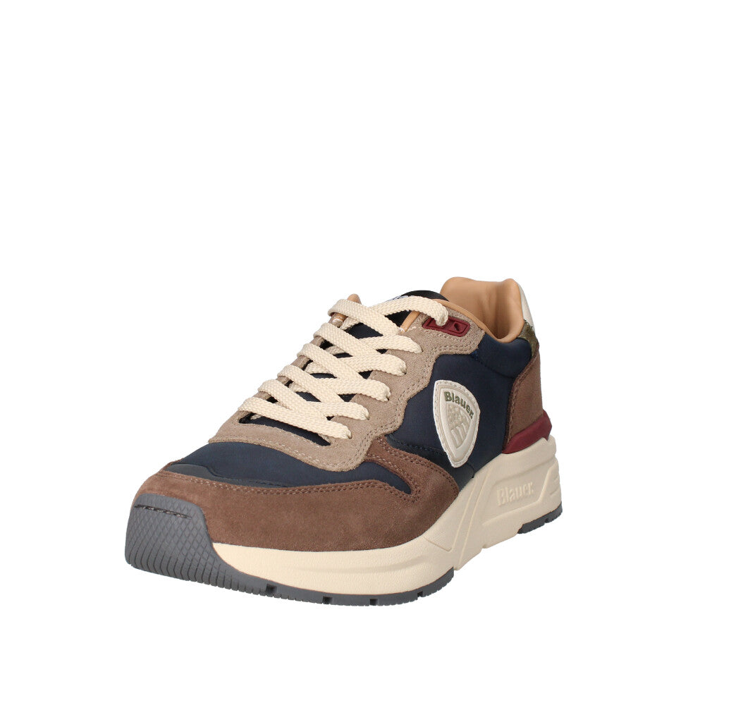 BLAUER. U.S.A. SNEAKERS  F5RAY02/NUS BLU E GRIGIO