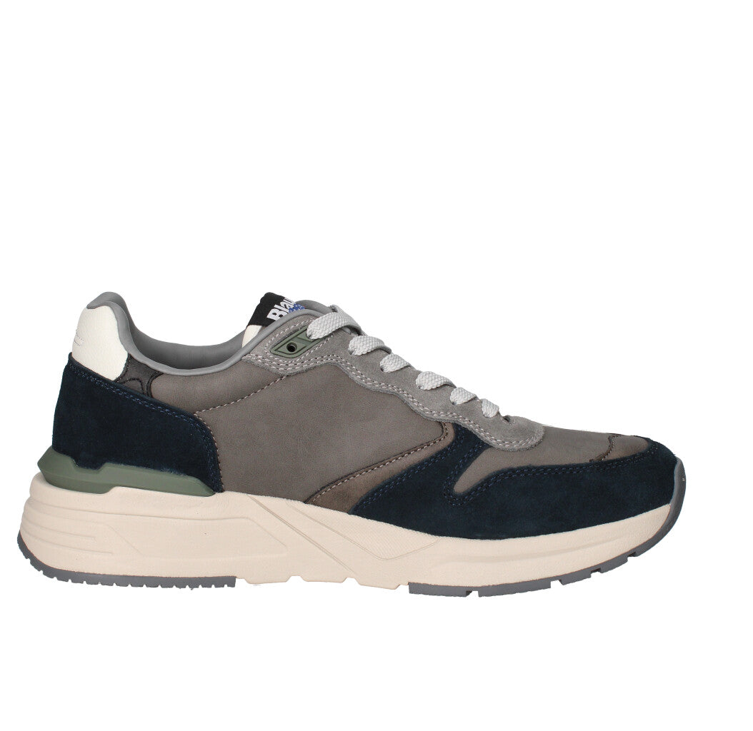 BLAUER. U.S.A. SNEAKERS  F5RAY02/NUS BLU E MARRONE