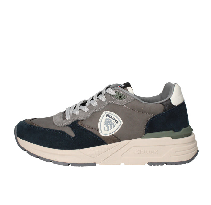 BLAUER. U.S.A. SNEAKERS  F5RAY02/NUS BLU E MARRONE