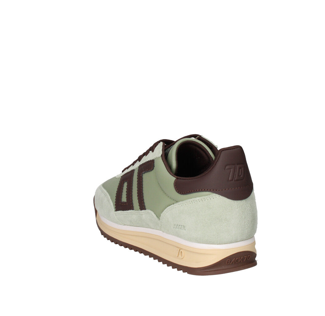 BACK 70 SNEAKERS Donna 108009-000044 VERDE E T.MORO