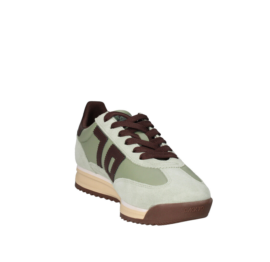 BACK 70 SNEAKERS Donna 108009-000044 VERDE E T.MORO
